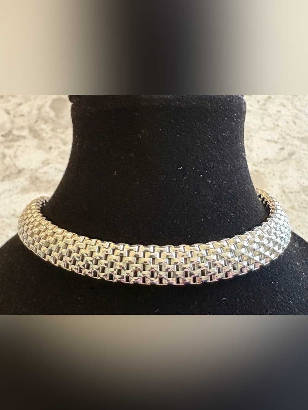 Silver.925 Woven-Texture Women’s Bracelet. Made in Italy 🇮🇹